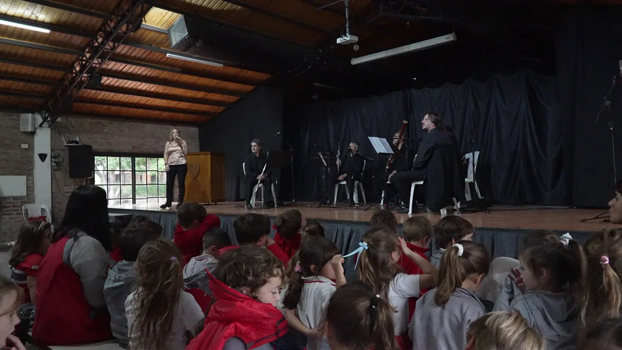 Concierto didáctico Quinteto de Vientos de Madera - Bilingüe - Arte y Difusión