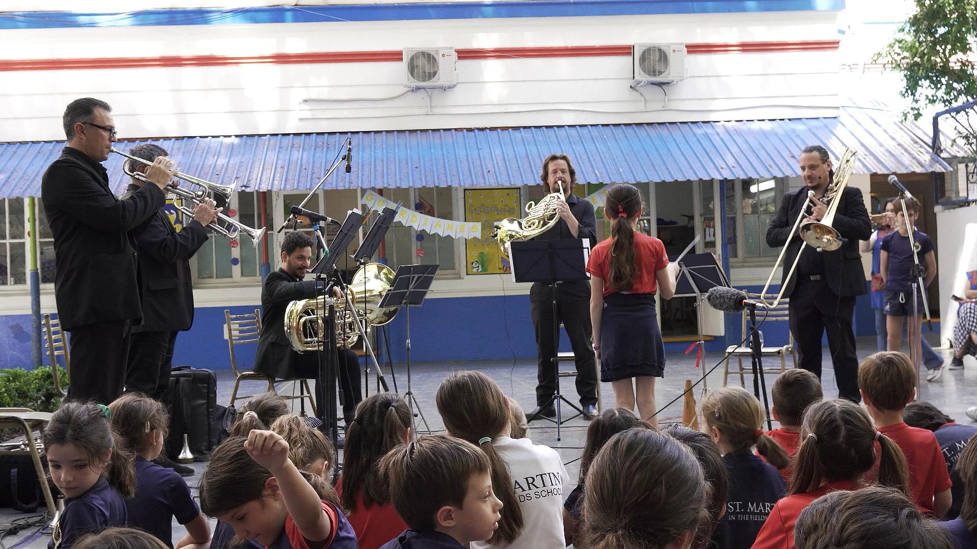 Concierto didáctico Quinteto de Vientos de Metal - Arte y Difusión