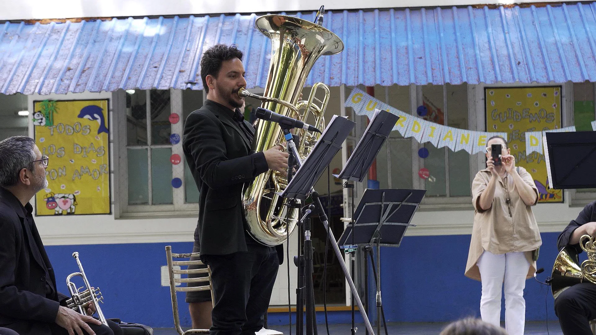 Concierto didáctico Quinteto de Vientos de Metal - Arte y Difusión