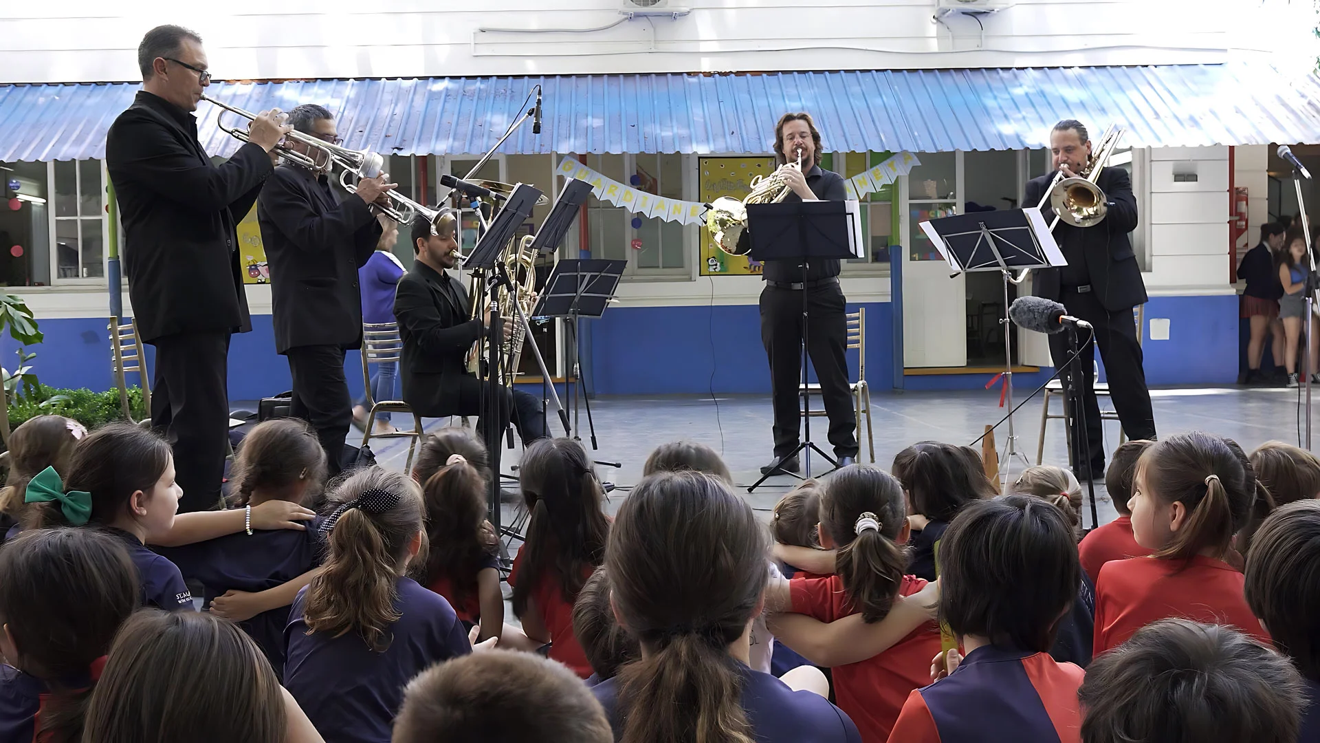 Concierto didáctico Quinteto de Vientos de Metal - Arte y Difusión